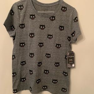 NWT Lucky Brand black cat shirt